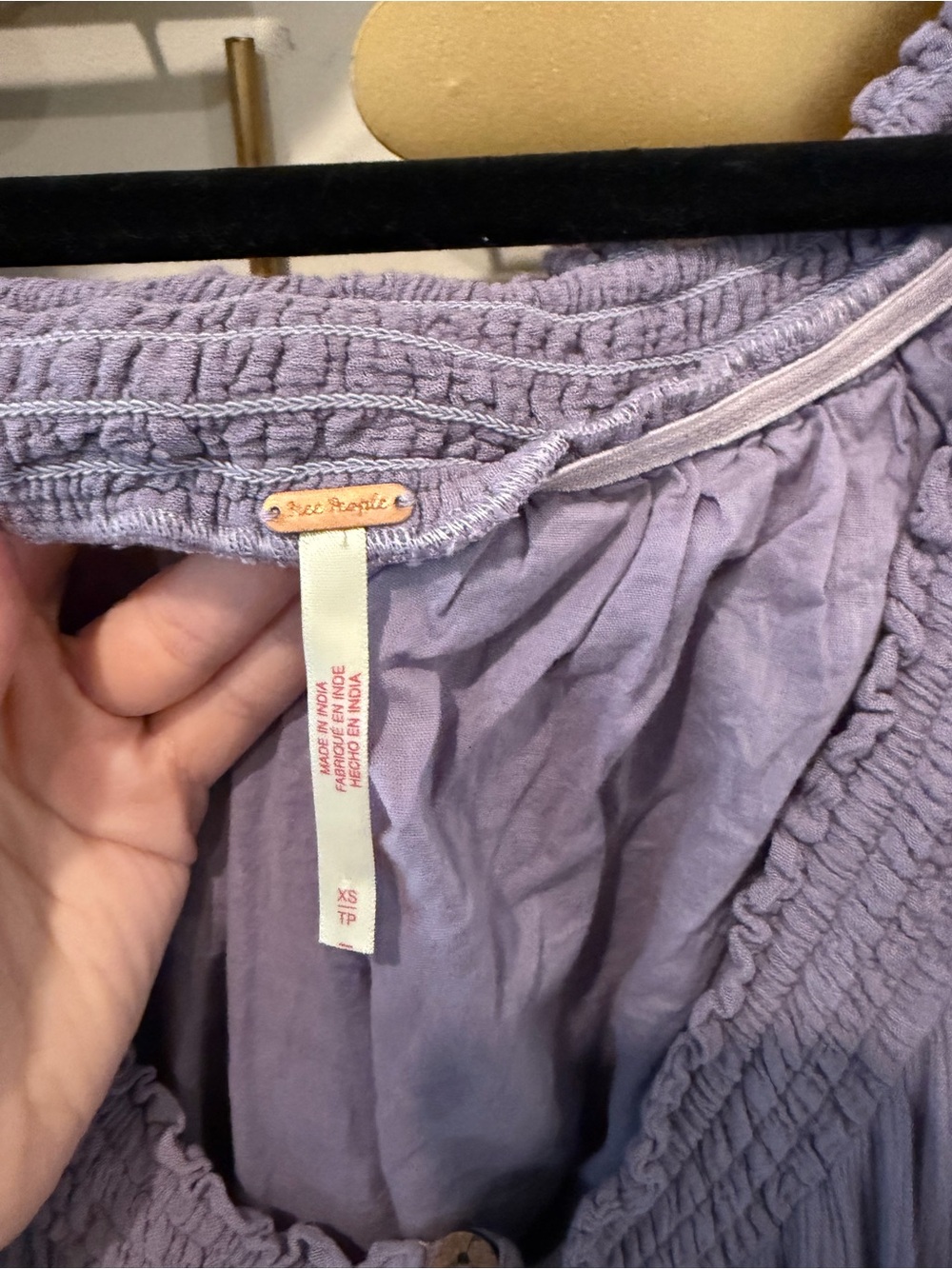 Free People Dream On Maxi- XS Violet Ash - Picture 5 of 6